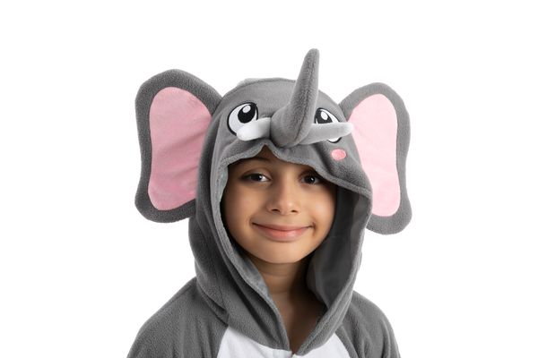 Elephant Pajamas jumpsuit Cosplay- Child