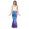 Metallic Hologram Shiny Mermaid Skirt Costume - Adult - Spooktacular Creations