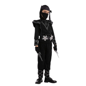 Black Ninja Costume Cosplay - Child