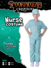 Green Dr. Scrubs Vet Costume for Kids