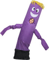 Purple tube dancer inflatable costume - Child