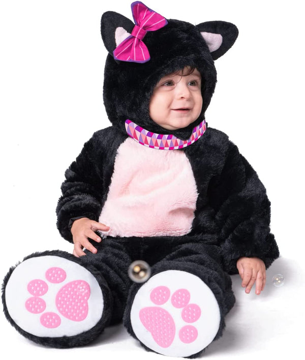 Baby Girl Black Kitten Costume - Child