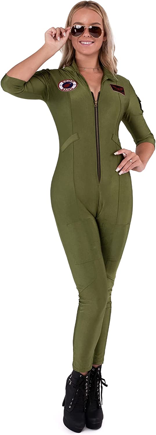 Spooktacular Women Pilot Costume - Adult