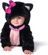 Baby Girl Black Kitten Costume - Child