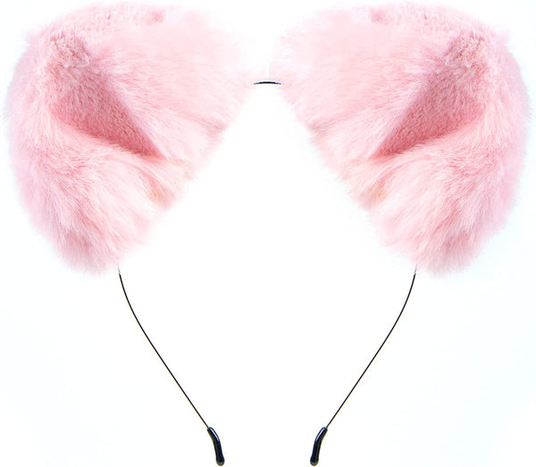 Fox Ears Headband Costume Accessories - Pink