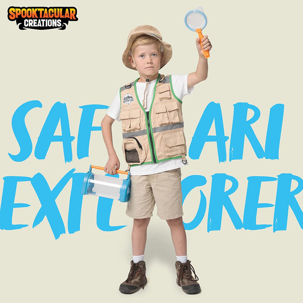 Boy Safari Explorer Costume Set - Child
