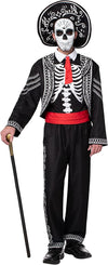 Men Day of the Dead Costume - Adult