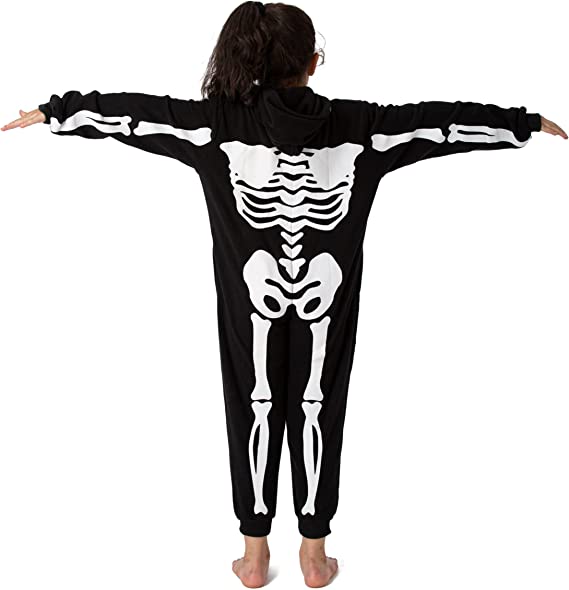 Unisex Kid Skeleton Family Matching Pajama jumpsuit - Child