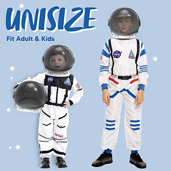 Role Play Accessory Astronaut Helmet with Movable Visor