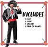 Men Day of the Dead Costume - Adult