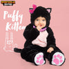 Baby Girl Black Kitten Costume - Child