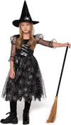 Girl Dark Spider Witch Costume - Child