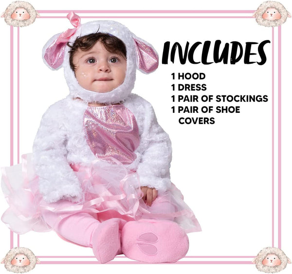 Unisex Pink Lamb Costume - Child