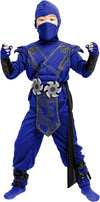 Boy Blue Dragon Ninja Costume - Child