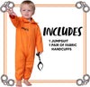 Baby modern orange prison uniform costume - Child