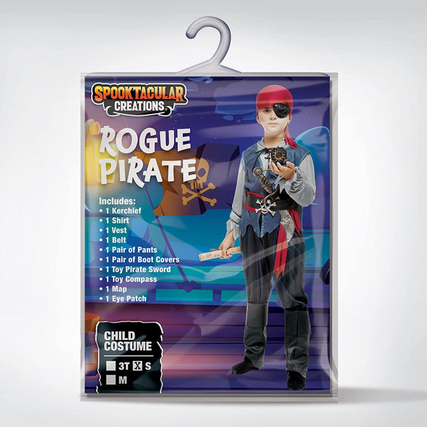 Boy Rogue Pirate Costume - Child