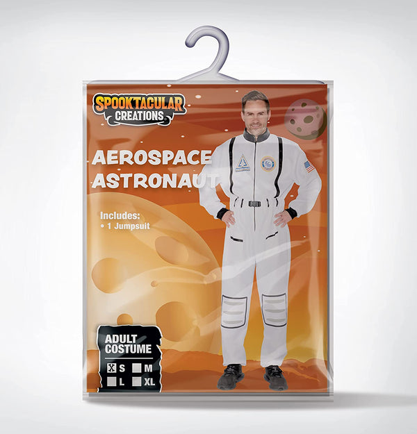 Men Aerospace Astronaut Costume - Adult