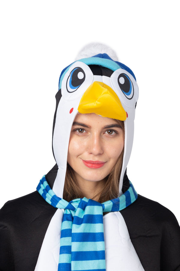 Penguin Animal jumpsuit Pajama Costume - Adult