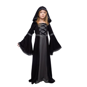Hooded Robe Costume for Cosplay Fortune Teller, Gypsy, Princess Girls Role-Playing Party