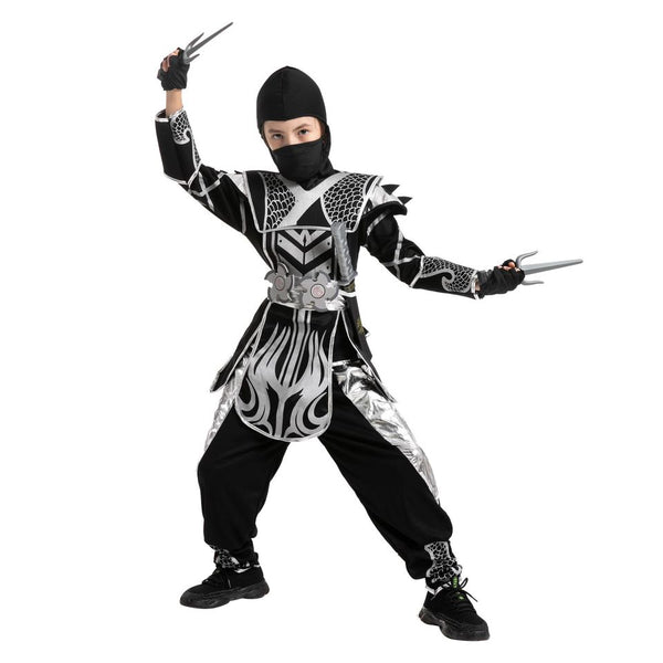 Silver Ninja Costume - Child