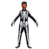 Pumpkin Second Skin Skeleton Costume - Child