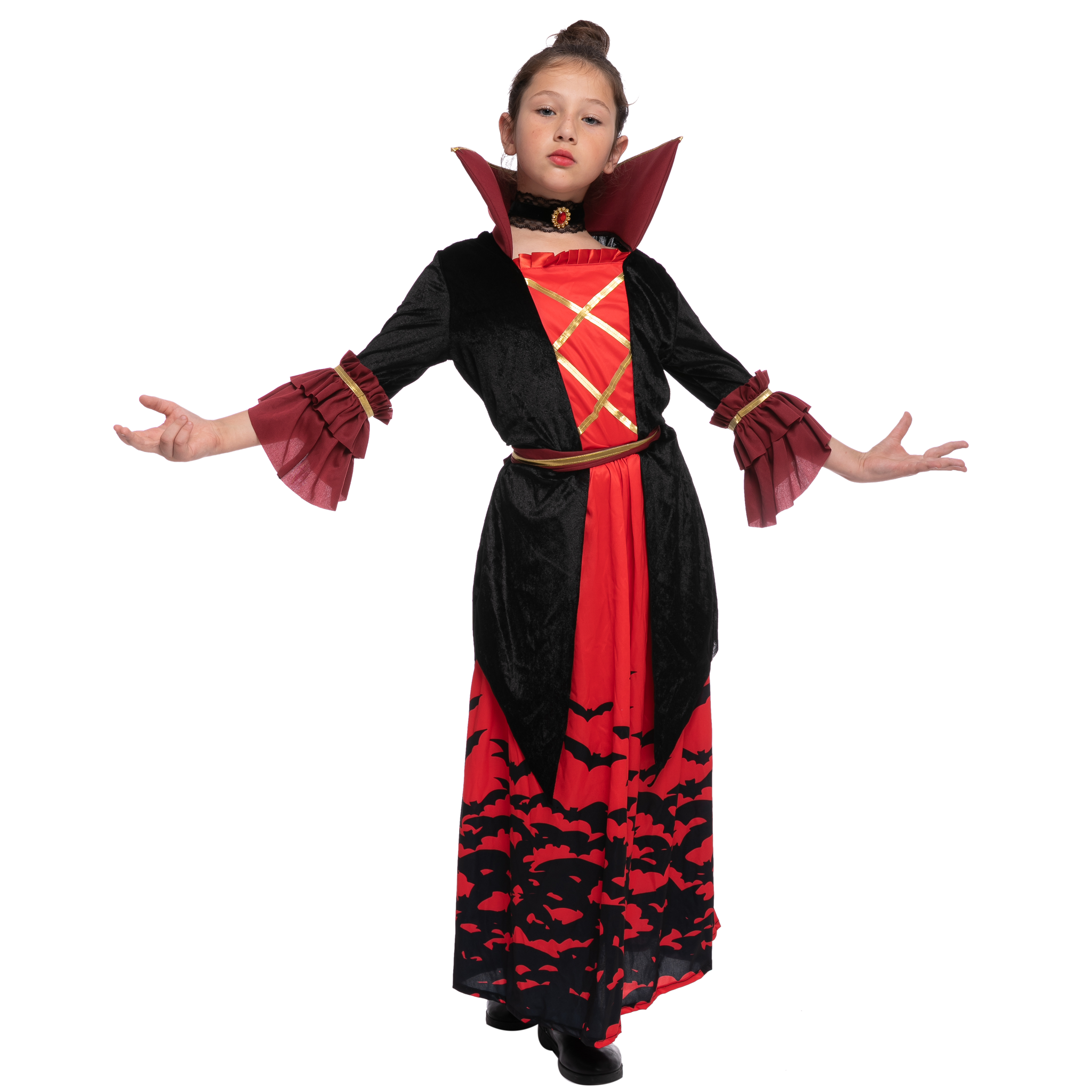Girl vampire costume deals