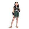 Warrior Night Hooded Huntress Costume for Halloween Tween Girls with Accessories - Spooktacular Creations