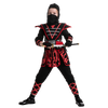 Samurai Red Ninja Costume for Girls Cosplay- Child