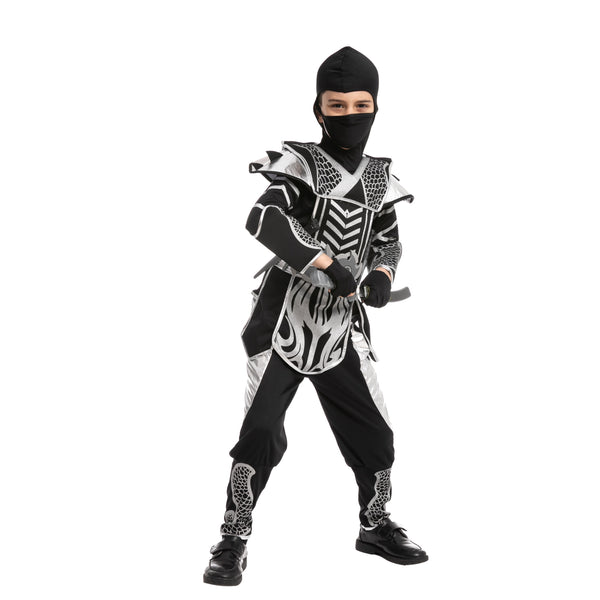 Silver Ninja Costume - Child