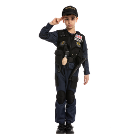 SWAT Police Costume Role Play Cosplay - Child