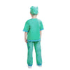 Green Dr. Scrubs Vet Costume for Kids