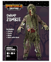 Swamp Deluxe Skeleton Living Dead Zombie Costume for Halloween Kids Monster Role-Playing - Spooktacular Creations