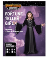Hooded Robe Costume for Fortune Teller, Gypsy, Princess Girls Halloween Role-Playing Party - Spooktacular Creations