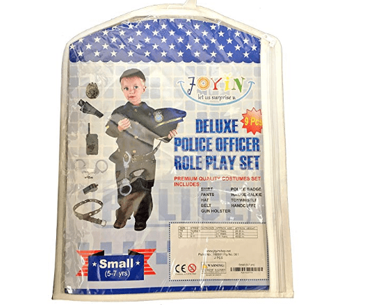 Police Officer Costume and Role Play Kit - Spooktacular Creations