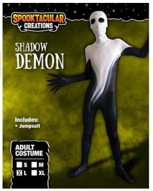 Scary Shadow Demon Costume - Adult