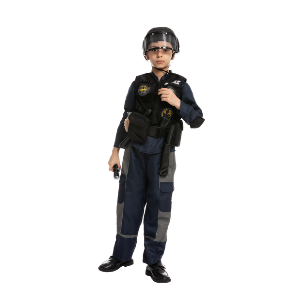 SWAT Fighter Costume Role Play Cosplay - Child