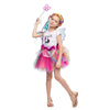 Pink Rainbow Fairy Princess Costume for Girls Dress Up with Tutu Dress and Accessories - Spooktacular Creations