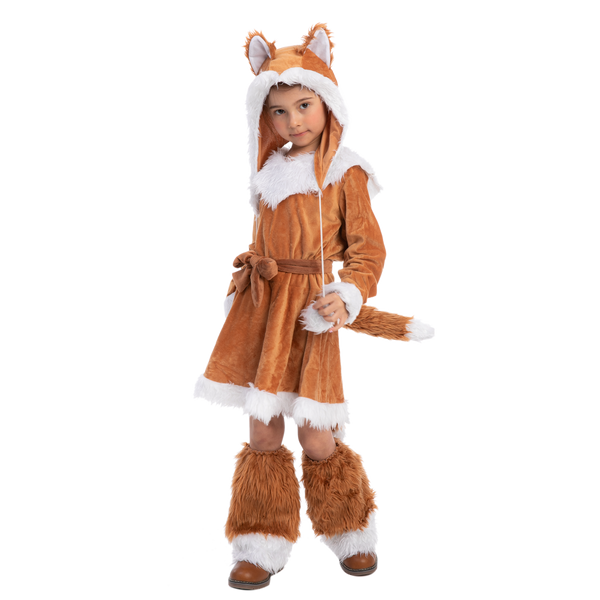 Spooktacular Creations Sweet Girls Fox Costume Set