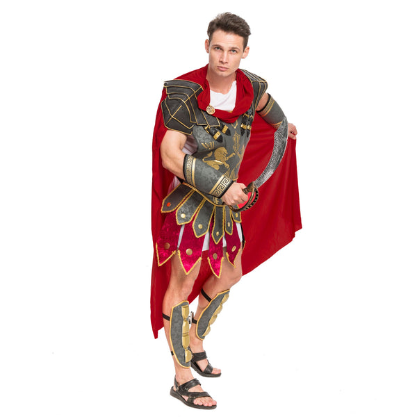 Brave Men's Roman Gladiator Costume Set