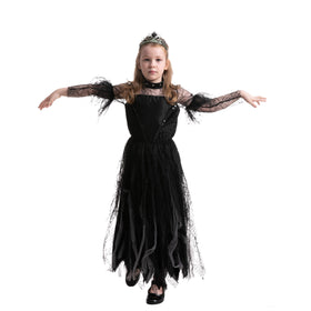 Black Princess Costume Cosplay - Child