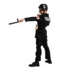 SWAT Officer Costume Role Play Cosplay - Child
