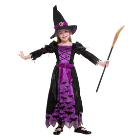 Bat Witch Costume (Purple) - Child