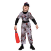 Scary Baseball Player Zombie Costume Cosplay - Child