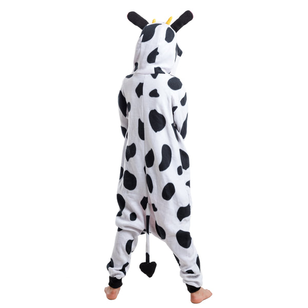 Cow Animal Onesie Pajama Costume - Child - Spooktacular Creations