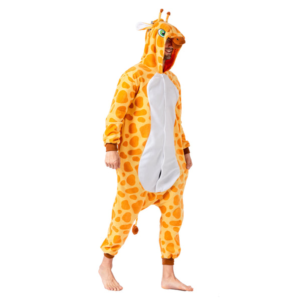 Giraffe Animal Onesie Pajama Costume - Adult - Spooktacular Creations