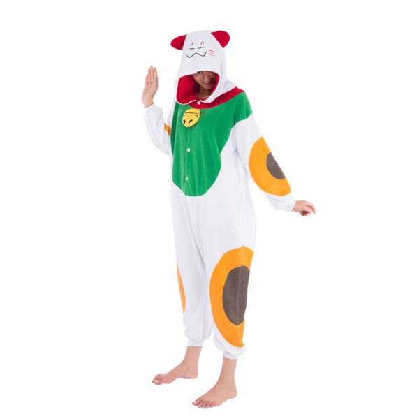 Lucky Cat Onesie Pajama Costume - Adult - Spooktacular Creations