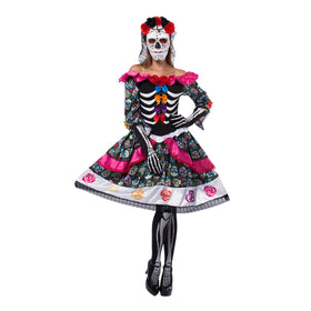 Women's Day The Dead Spanish Costume Set Cosplay