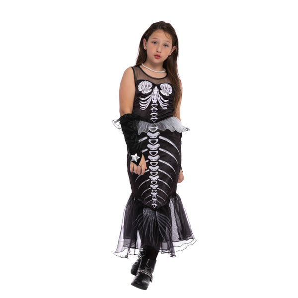 Mermaid Skeleton Costume - Child