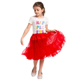 Petticoat Tutu Costume (Red)