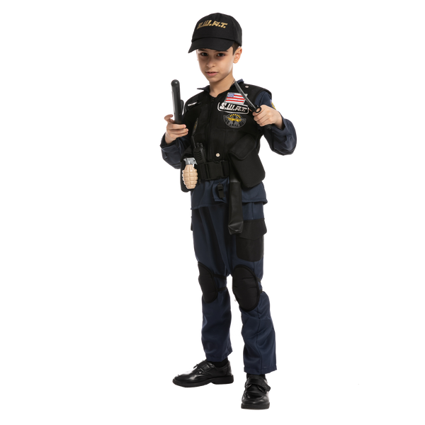 SWAT Police Costume Role Play Cosplay - Child